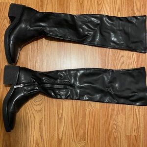 Zara high Over the Knee Boots size 38